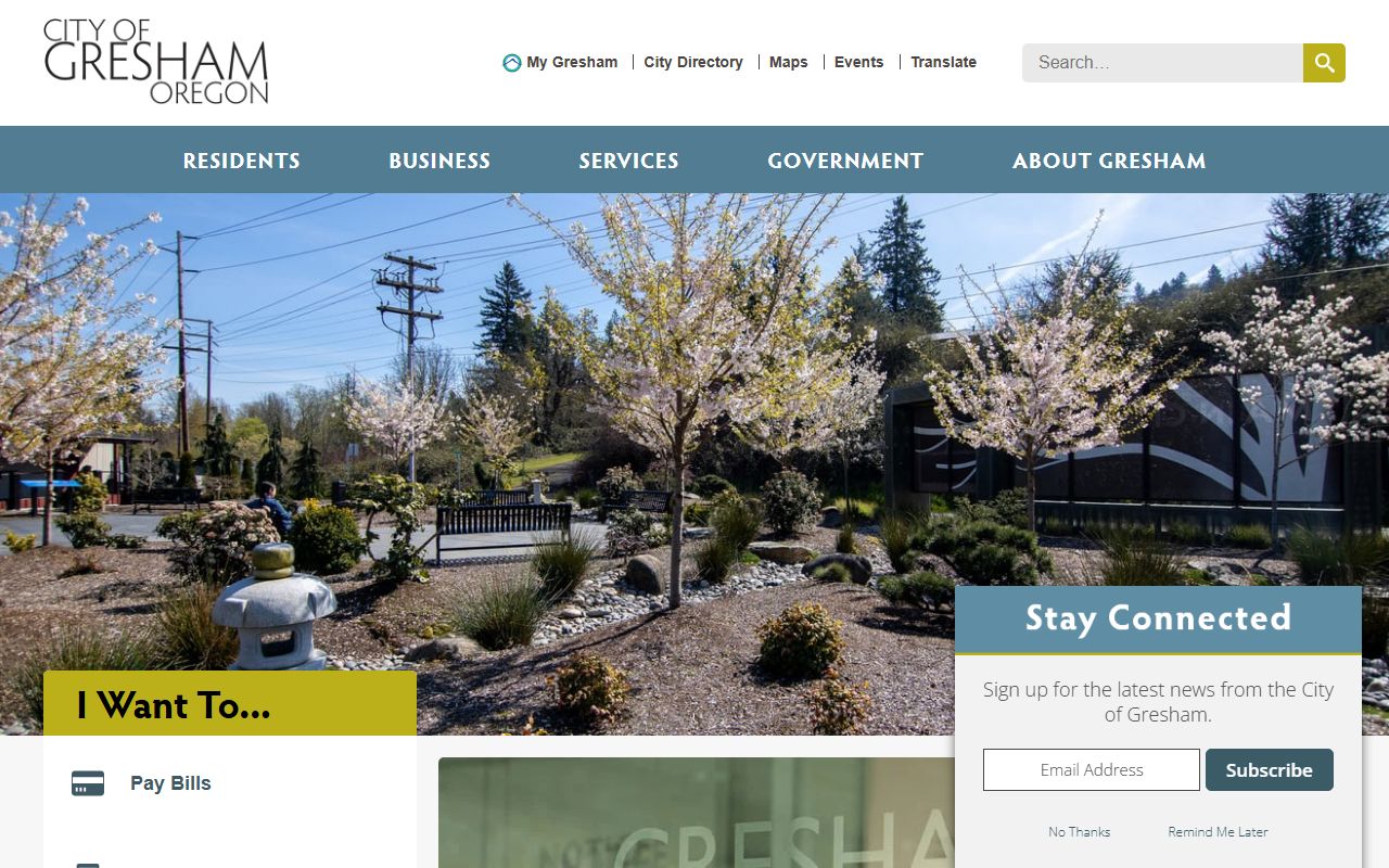 Gresham divorce records city website