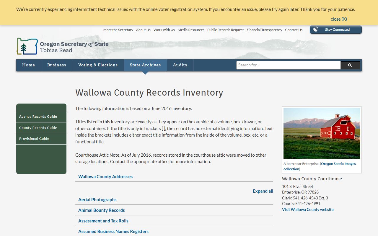 Wallowa County historical divorce records